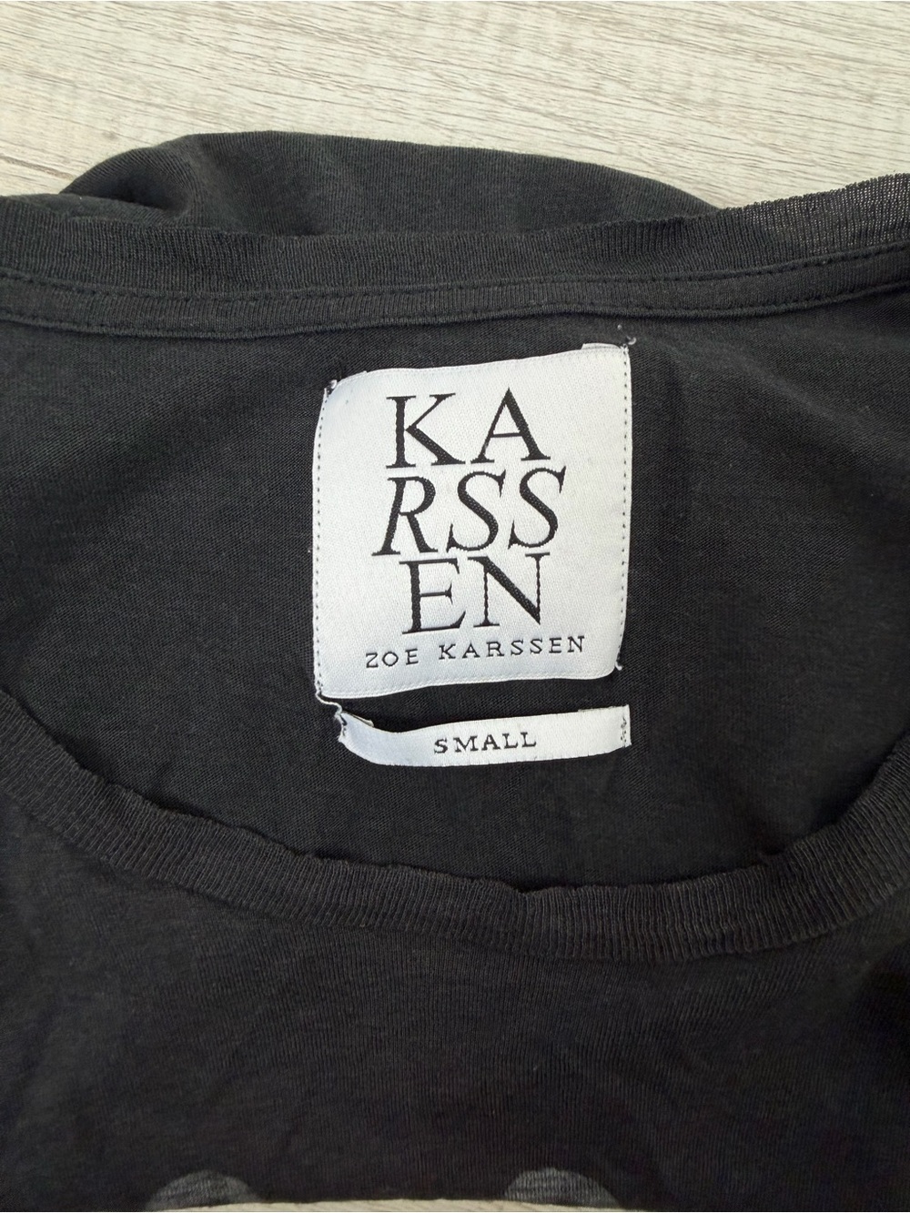 Zoe Karssen “It’s Only Rock ’N Roll” Vintage Graphic Tee Size Small - Picture 10 of 11